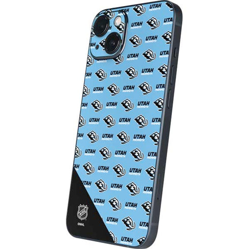 NHL Utah Mammoth Logo Pattern iPhone 14 Plus Skin